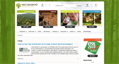 Desktop Screenshot of mecsekerdo.hu